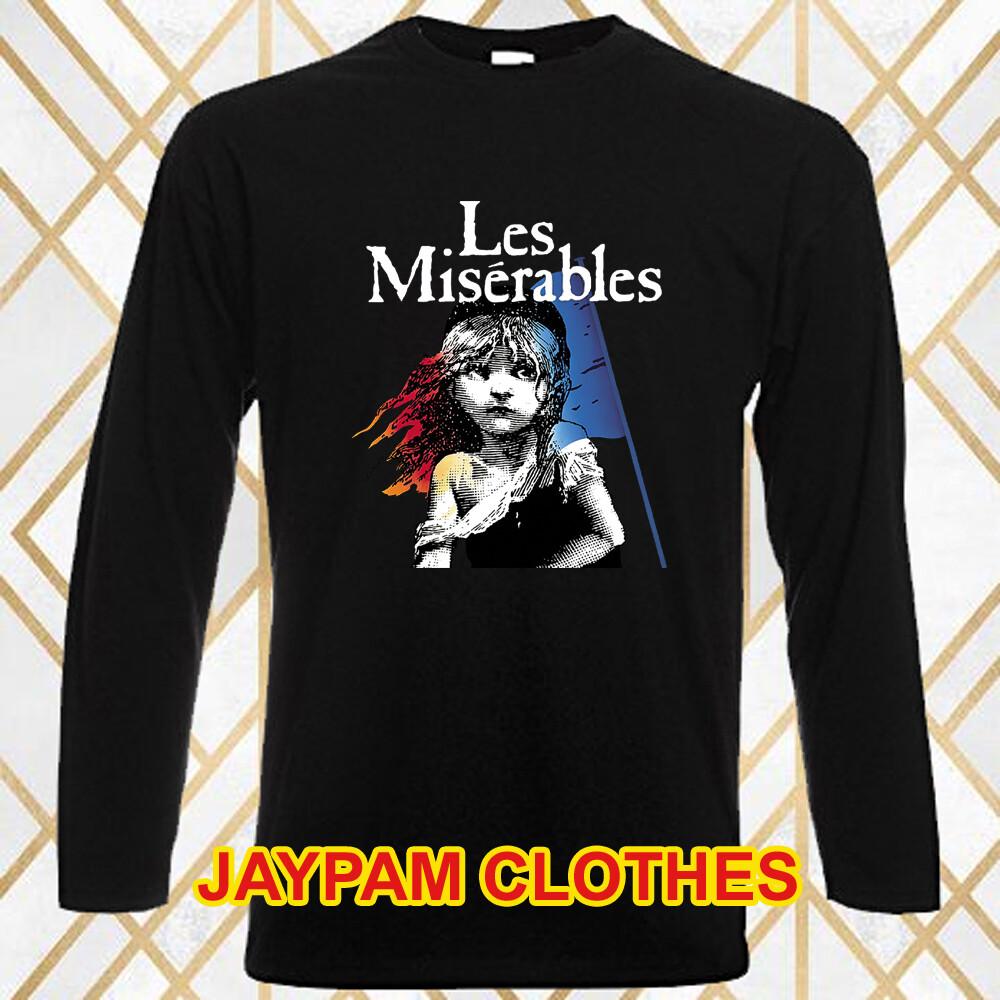 Les Miserables Broadway Show Men s Black Size S 2XL S