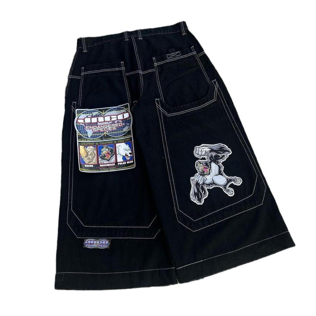 ZYLLO Yeni Y2k Kot Klasik Retro Düz Pantolon Bol Harf Baskılı Kadın Kot Yüksek Sokak Günlük Pantolon Punk Tarzı Geniş Paça Pantolon