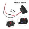 12V USB Socket 36W PD3.0 18W Multifunction Cigarette-Lighter Ports Socket for QC3.0 Dual USB Built-in Car Camper Adapter