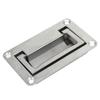 1pc 9.5cm X 6cm/11.1cm X6.9cm Metal Rectangle Shaped Recessed Folding Pull Handle Grip
