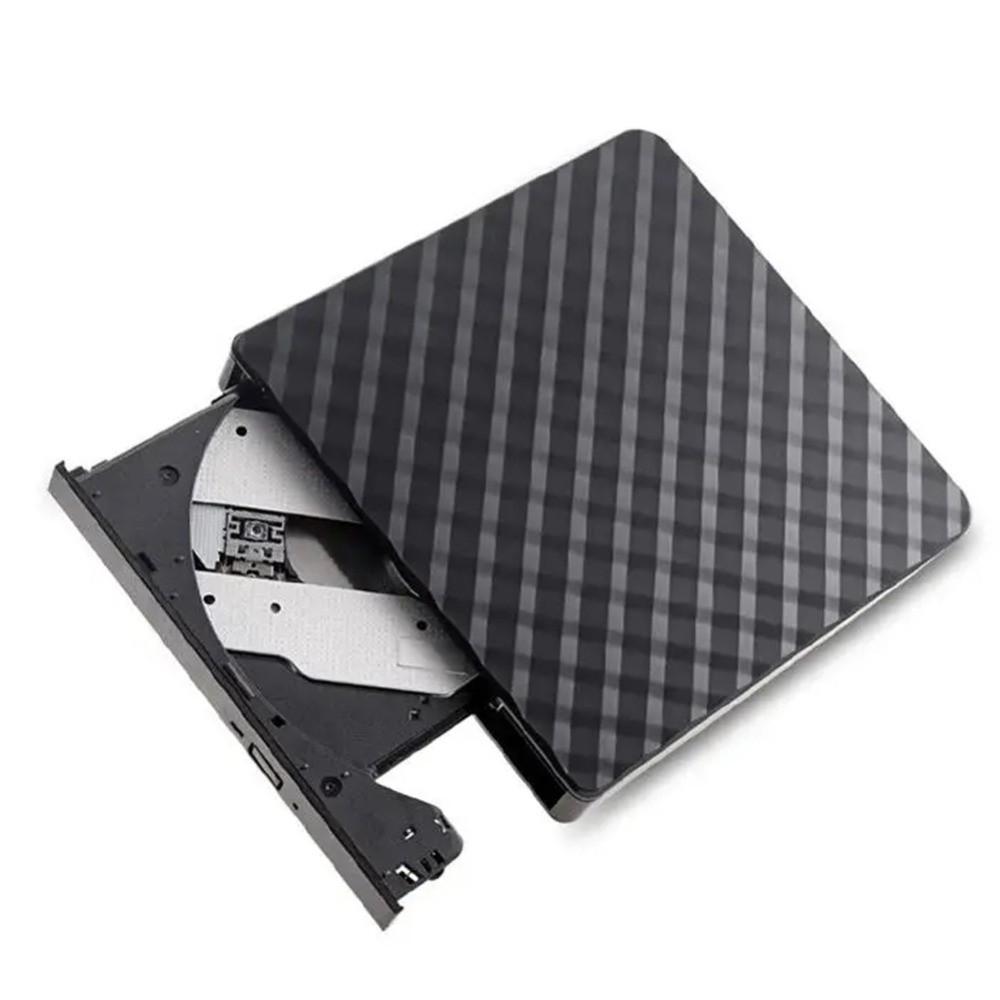 Portable DVD Burner Drive USB3.0 External DVD Drive 2 In 1 External DVD Writer  Laptop