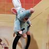 Disney Čepička Ratatouille Kreslená plyšová panenka Čelenka Francouzská široká spona do vlasů Fotostyl Headdress Kreativita Kawaii Dívčí dárek