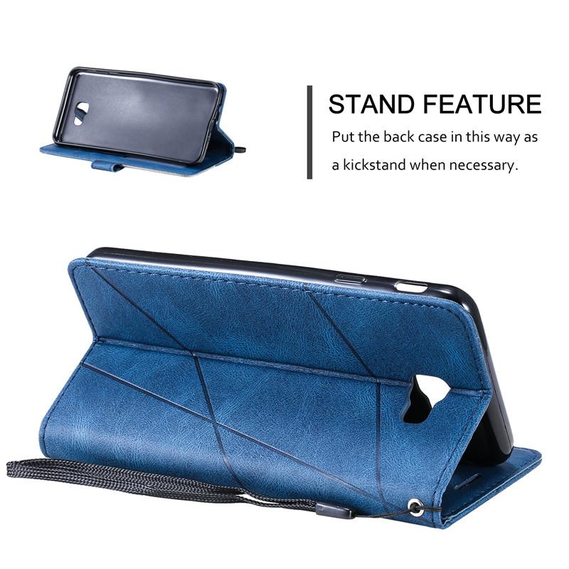 Flip Magnetic Leather Cover Case For Samsung Galaxy J7 Prime J5 Pro 2017 J3 2016 J4 Plus J6 J8 2018 Wallet Phone Bag J730 Etui