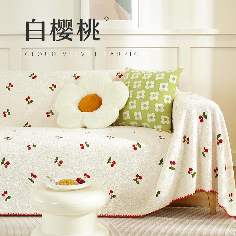 Новая подушка для сиденья дивана осень-зима утолщенная ткань полного покрытия полотенце — фото 11