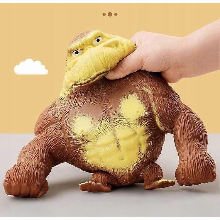 Gorilla Antistress Squishy Toy Sensory Large Pop Squishy, Unisex, Rubber