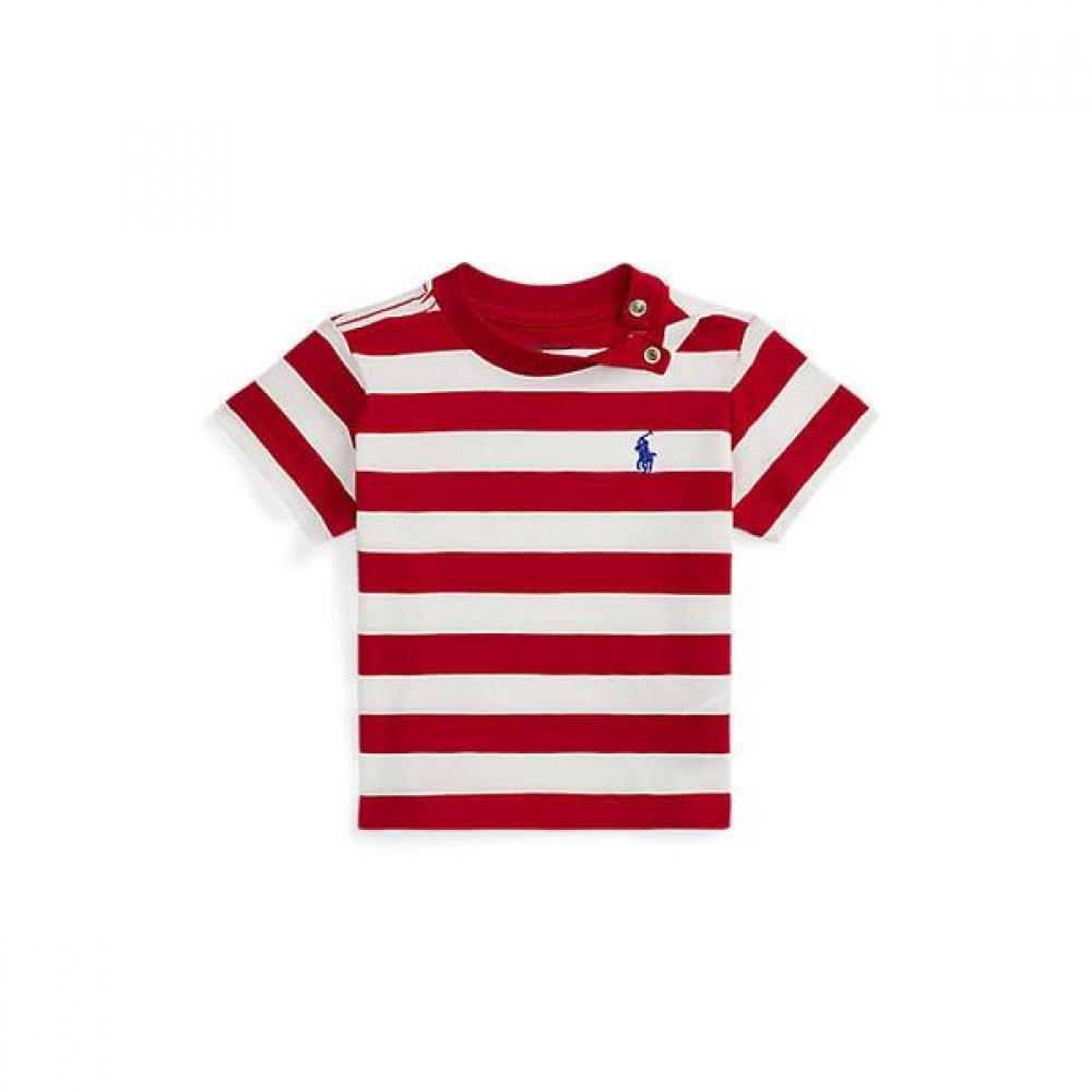 Polo Ralph Lauren Baby Boy Stripe Cotton Jersey Tee Cwpotshi8020433600 12M