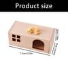 Dog Chamber Model Pet Dog House Dollhouses Pet 1:12 Scale Realistic Playset Door Pet Dog House Model Creative Fun