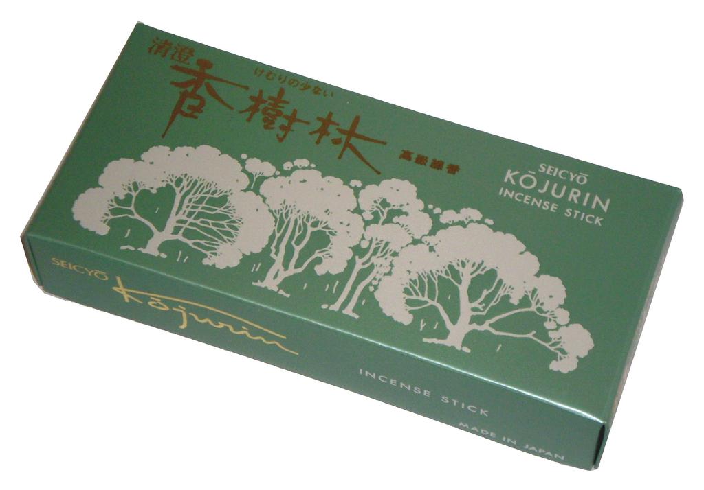 Gyokuhatdo Incense Stick Kiyosumi Kajurin Small Rose Pack Sandalwood-based #6682