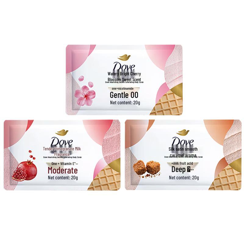 

Dove Body Exfoliating Scrub Trial Pack