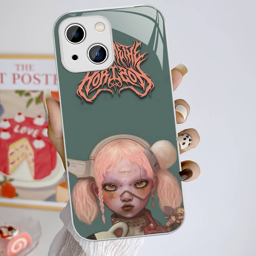 

B-Bring M-Me The H-Horizon Tempered Glass For Iphone 14 13 12 11 Pro Mini XS MAX 14Plus X XS XR Fundas iphone 13 mini
