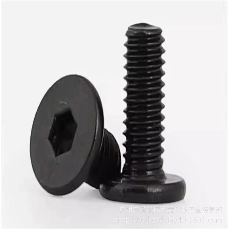 CM Internal Hexagon Flat Head Machine Screw M2/M2.5 - Large Thin Flat Head, Sizes 4/5/6