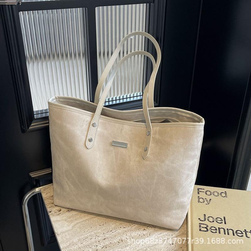 Premium Tote Bag Women's Large Capacity Bag Women's 2025 New Fashion Shoulder Bag Winter Commuter Handbag