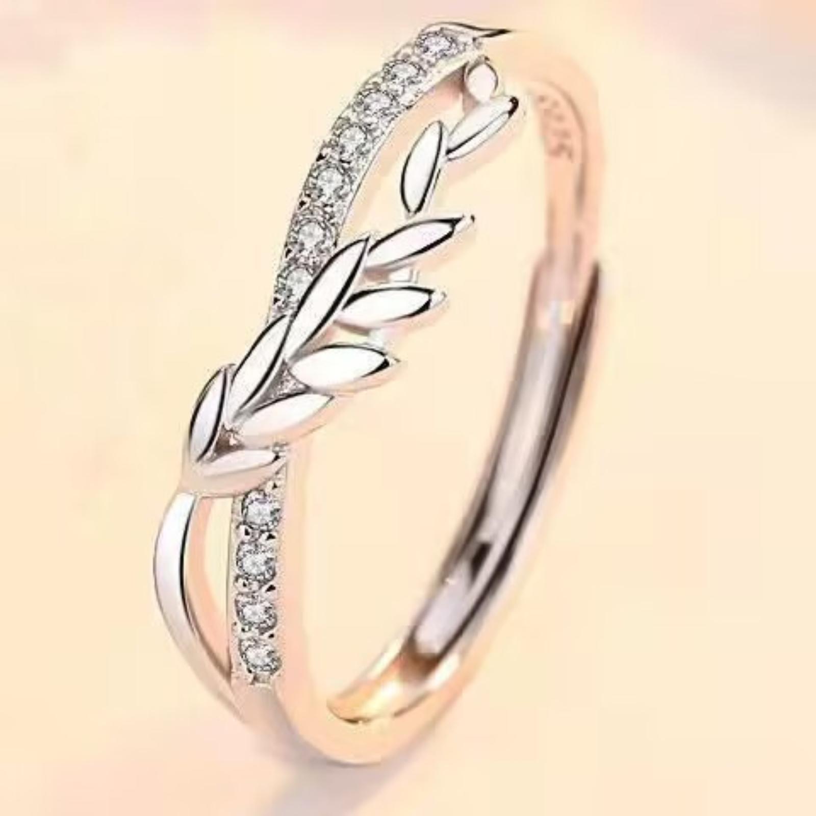 

Уникальное модное кольцо для указательного пальца: дизайн One Size белый