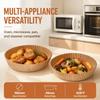 200pcs Non-Stick Surface Air Fryer Liner Unbleached Paper Non-Stick Paper Liner  Baking Roasting