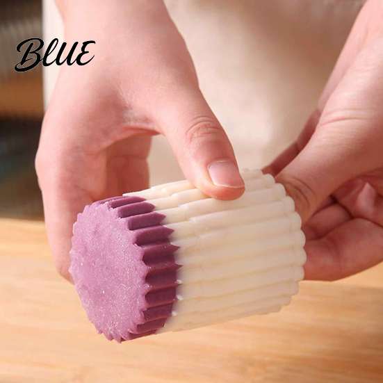 Detachable Dough Press Sunflower Pattern Round Mooncake Mold Hand Double Ended Plastic Pastry French Lace Cookie Cutter Tool Easy Clean Embosser for