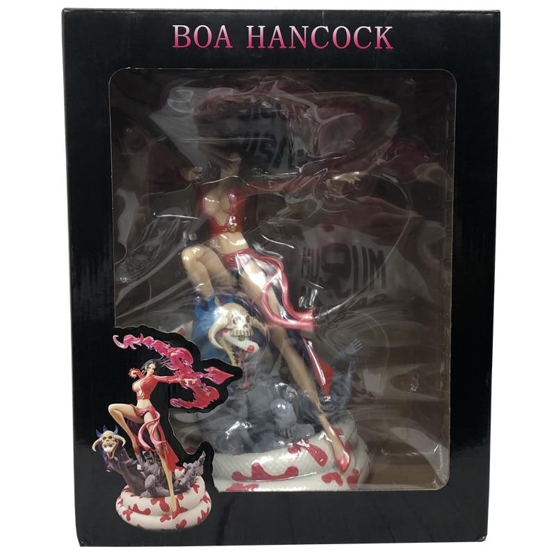 One Piece Anime Model Gk Boa Hancock Slave Arrow Battle Ver .Action Figure 35cm Statue Collection Toy Desktop Decoration Figma