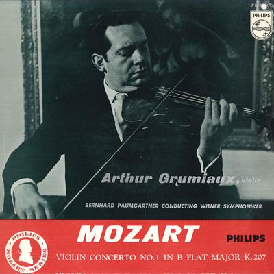 LP Record ARTHUR GRUMIAUXVIOLINBERNHARD PA  MozartViolin Concerto No.1 In B Fl FL5560 PHILIPS Japan Classical Used