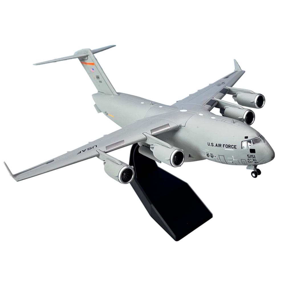 1:200 Scale US Military C-17 Globemaster Strategic Transport Aircraft Model Ornament