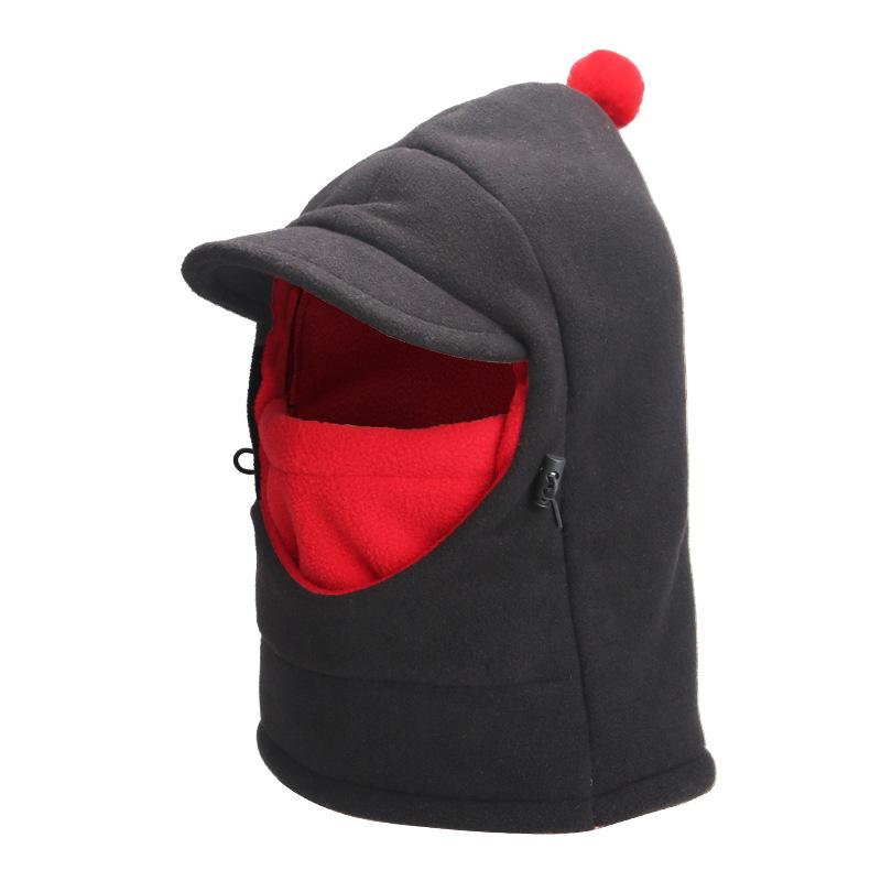 

Детские шапки Осень и зима мальчики и девочки шарф защита ушей интегрированная средние и старшие дети зимняя теплая ветрозащитная шапка шапка M