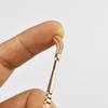 Stainless Steel Double Head Ear Wax Removal Cleaner Double End Earwax Remover 360° Cleaning Ear Pick Ear Care Tools