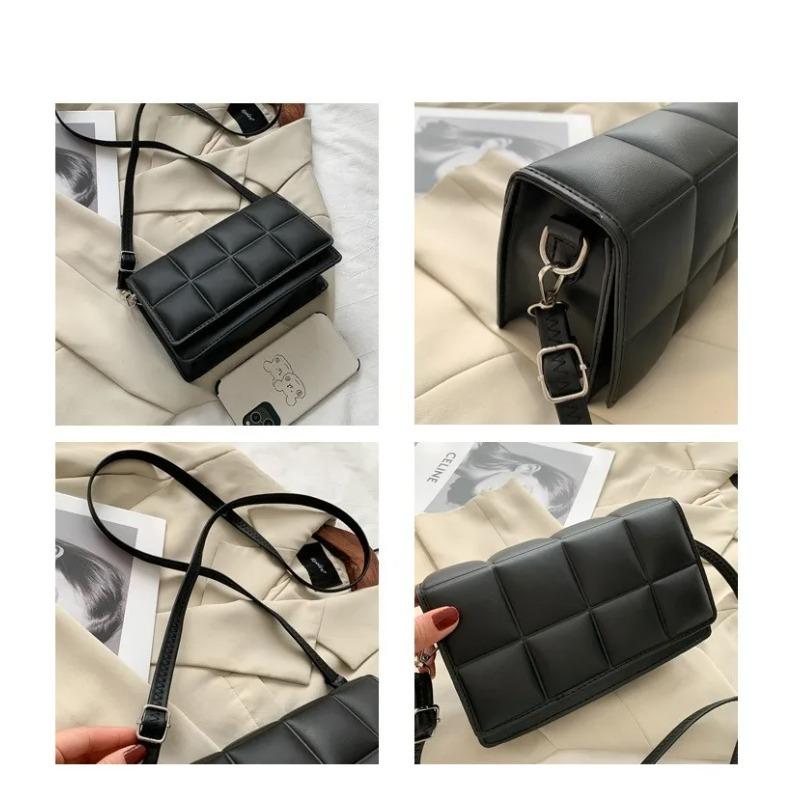 Minimalist Street Trendy Small Square Bag, Women'S One Shoulder Underarm Bag, Versatile Diagonal Cross Commuting Women'S Bag