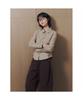 8SECONDS Garment-Dyed Curved Tabe Pants Brown