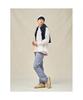 Binpolmen Garment Dyed Regular Pants Blue (Bc5221C12P)