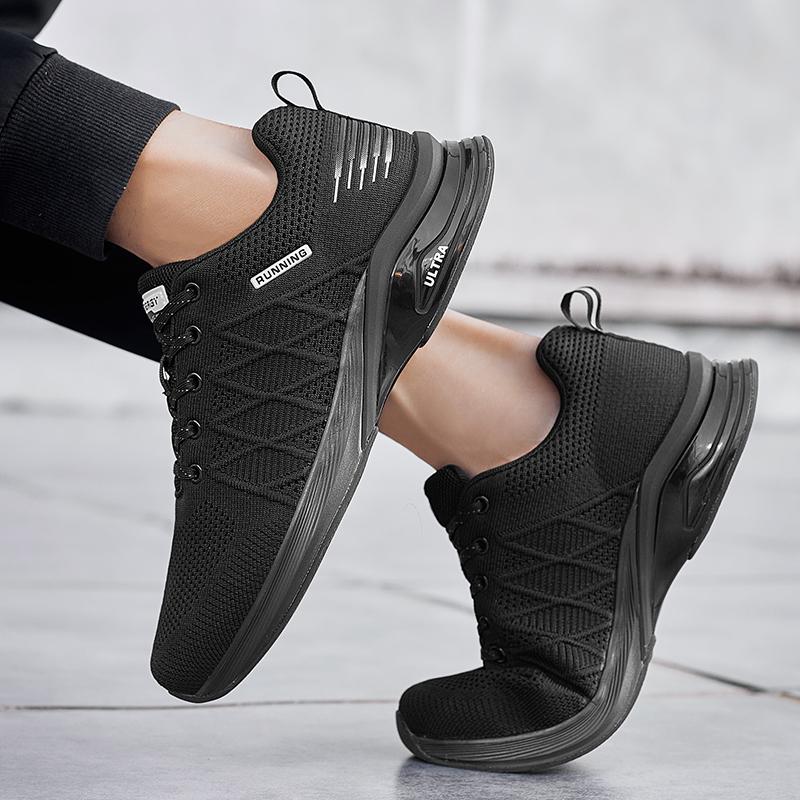 Big Size 39-50 Men Running Sneakers Mesh Breathable Trail Running Shoes Comfortable Jogging Sneakers Men Outdoor Sports Shoes
