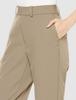 Mizuno Go To by B2MF0706 Travel Move Bringle Size L Women's Pants, Water-Repellent, Stretch, Brown,
