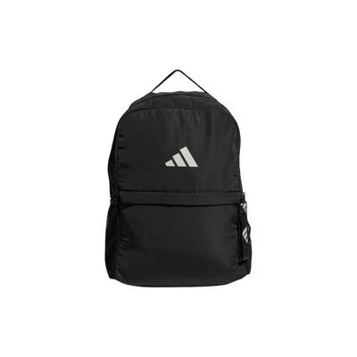 Mochila de Poliéster Reciclado Regular Unissex Preto e Verde Linho Adidas IP2254