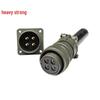 Heavy Duty 4-Pin US Standard Male/Female Connector Plug and Socket (MS3106A22-22S/MS3102A22-22P)