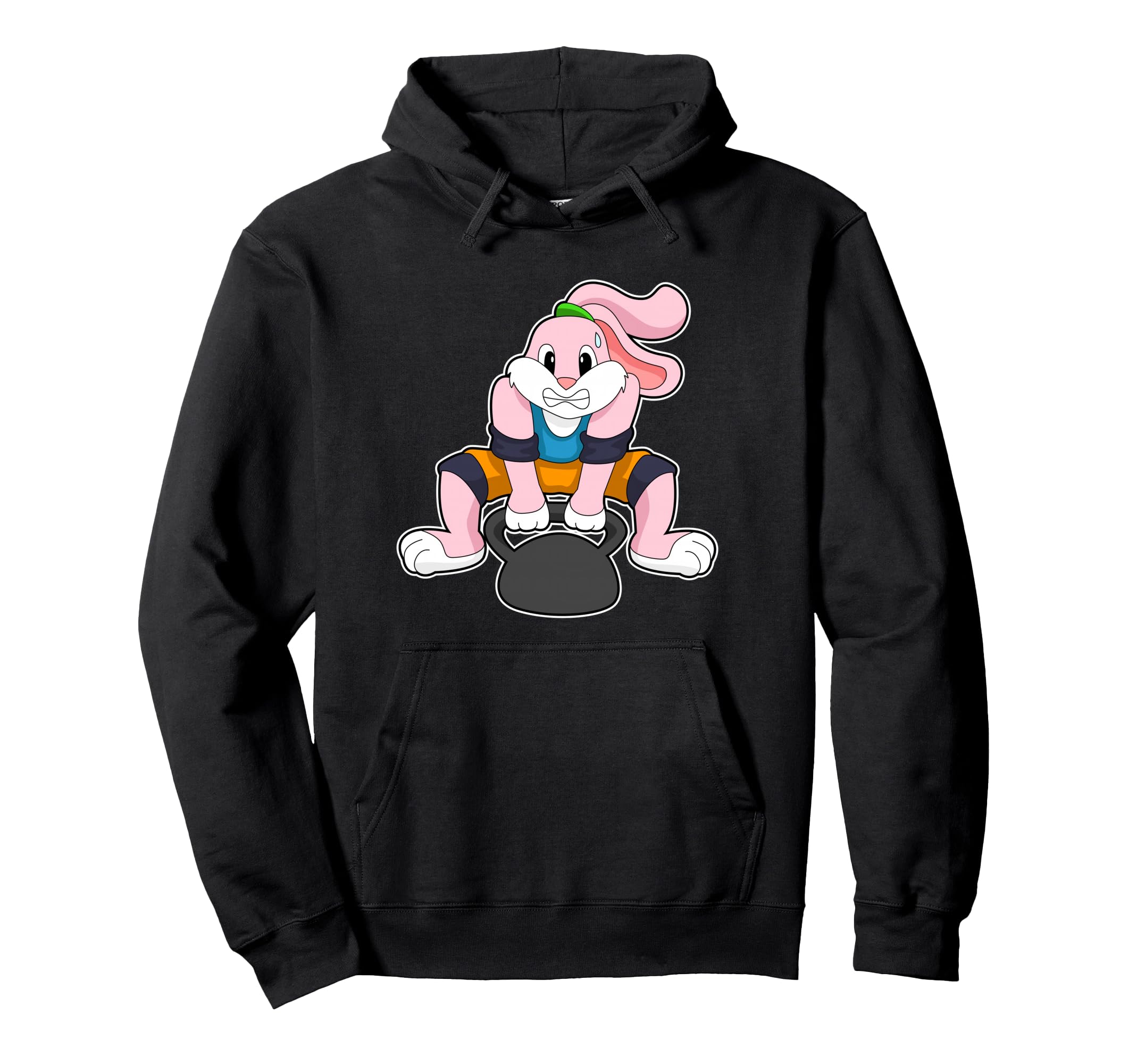 

Rabbit Bodybuilder Dumbbell Bodybuilding Hoodie