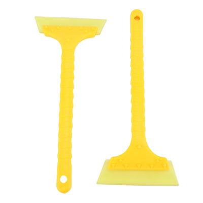 2 Pcs Car Snow Shovel Windshield Ice Scraper Soft Beef Tendon Glass Water Squeegee for Car Window Mirror Glass Door