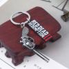 Spiel RDR2 Arthur Morgan Revolver Schlüsselanhänger Red Dead Redemption 2 Schlüsselanhänger Westlicher Cowboy Fans Geschenk Cosplay Männer Frauen Tasche Schmuck