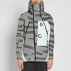 Nike ACG Alpine Jacket Full Print Design Casual Hooded Long Sleeve Jacket Men Jacket Black 924075-004