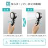Arromic 3D Premium Shower Head with Adjustable Temporary Water and Pressure Saves up to Made in Water-Saving Angle, Stop, Boosting, 50% Water, Silver,