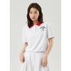 [end Of Season saLe][60  Off] Terry Crop Polo Collar T shirT owT