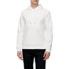 Solid Color Hooded Slim Fit Long Sleeve Sweatshirt Men Tops White 6L1MQ2-1JHSZ-0153