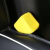 Color My Life Rubber Car Seat Belt Clips Locking Buckles Cover for Ford Focus 2 3 4 Fiesta Ecosport Kuga Escape Mondeo