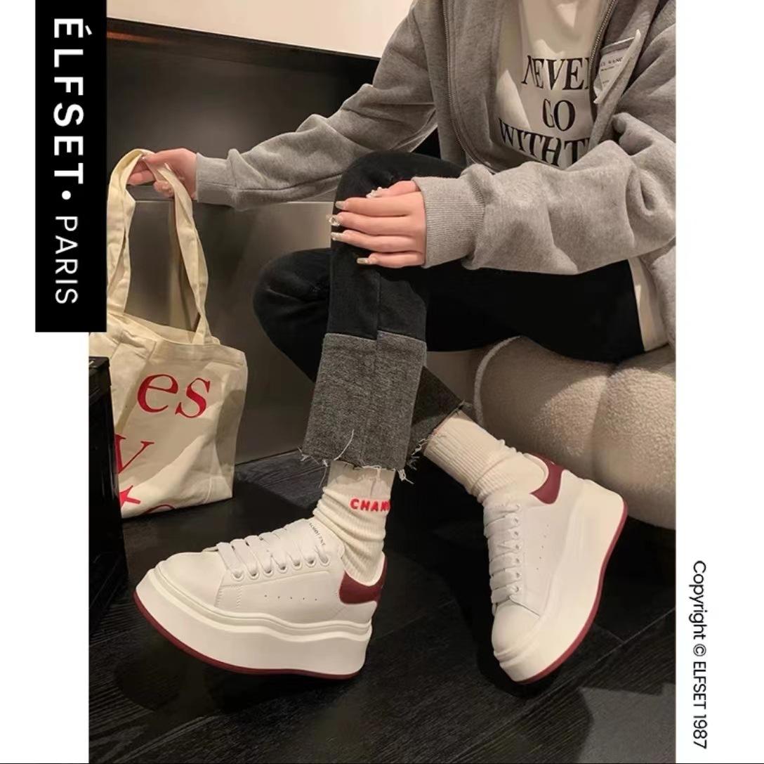 

МОДНЕ ВЗУТТЯ Чоловічі дихаючі спортивні кросівки Спортивне взуття для бігу Відкритий жіночий теніс Тренажер для тренажерного залу 40 бордовий