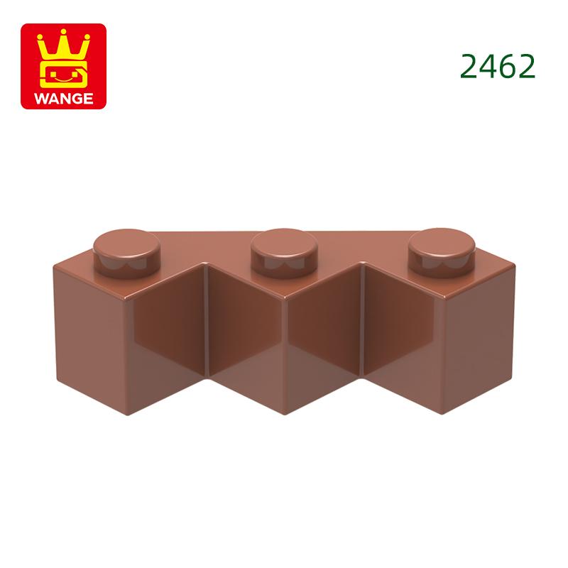Non-Toxic 64Pcs/Lot 2462 Oblique 3 Holes Building Blocks Moc Accessories Compatible With Brick Children Toys Gift Box