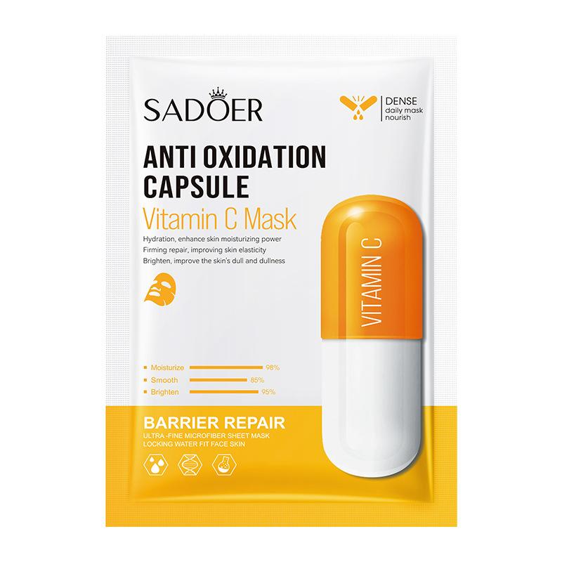 SADEOR Vitamin Repair Antioxidant Whitening Capsule Facial Mask Mask