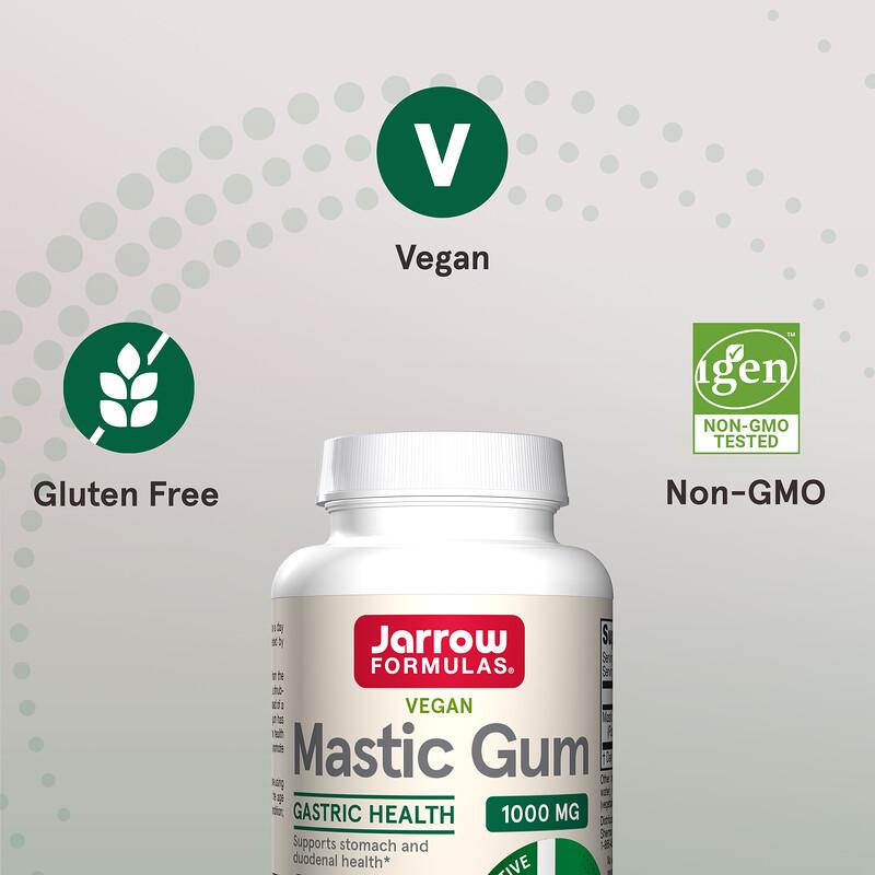 Vegan Mastic Gum, 60 Veggie Capsules (500 mg per Capsule)