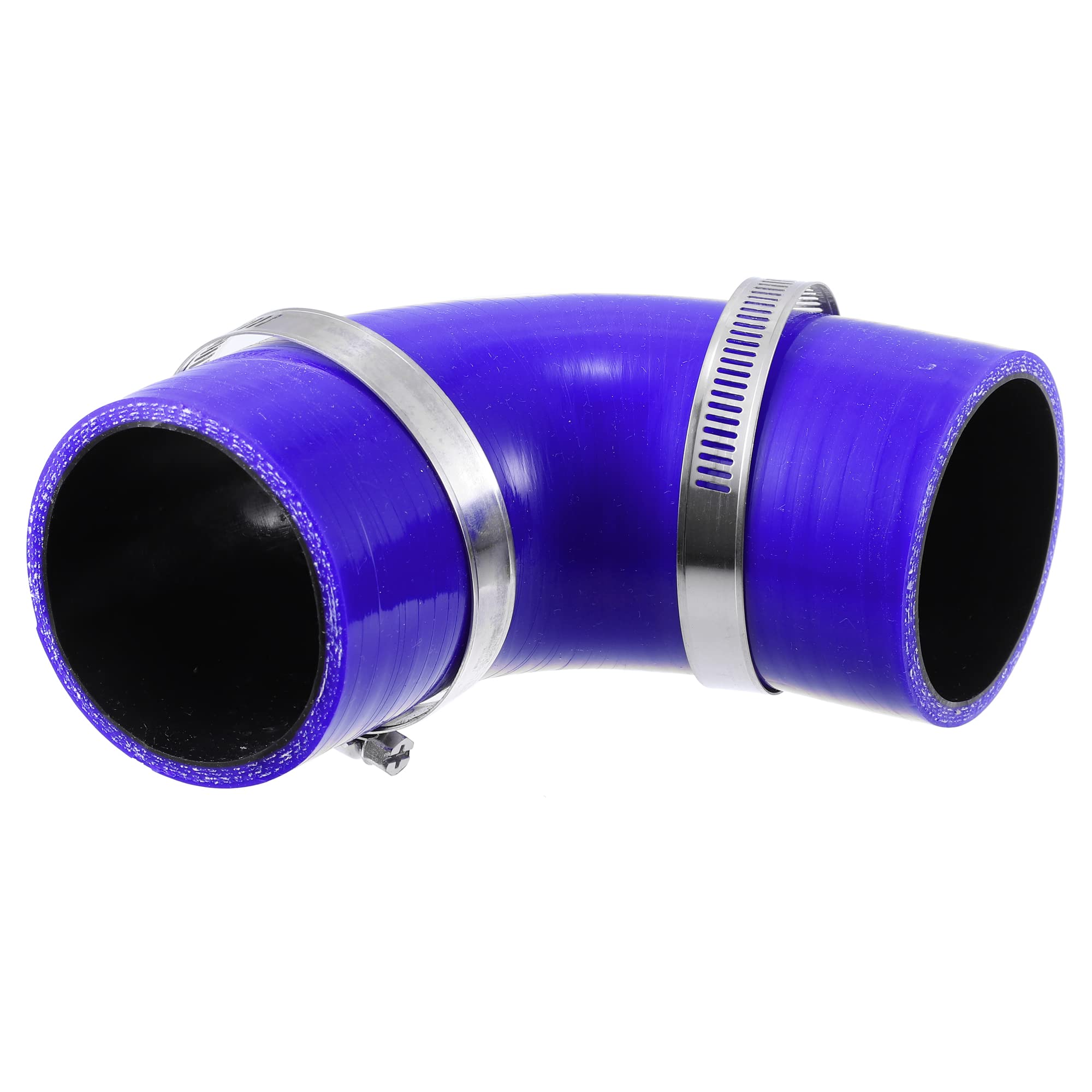 

uxcell Silicone Hose, Silicone Pipe, Radiator Hose, Inner Diameter 63 mm, 90 degrees, with Hose Band, Heat Resistant, Cold Resistant, Durable, Pi