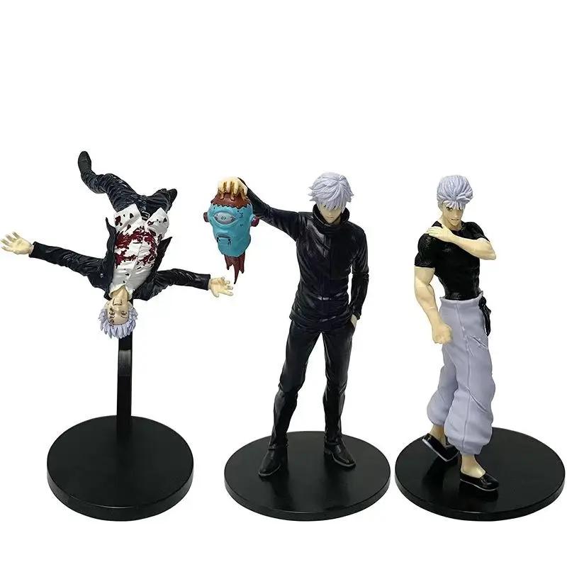 *-* 19Cm Anime Jujutsu Kaisen Figure Season 2 Satoru Gojo Awakening Flying Model Toy Collection Pvc Action Figure Doll Gift