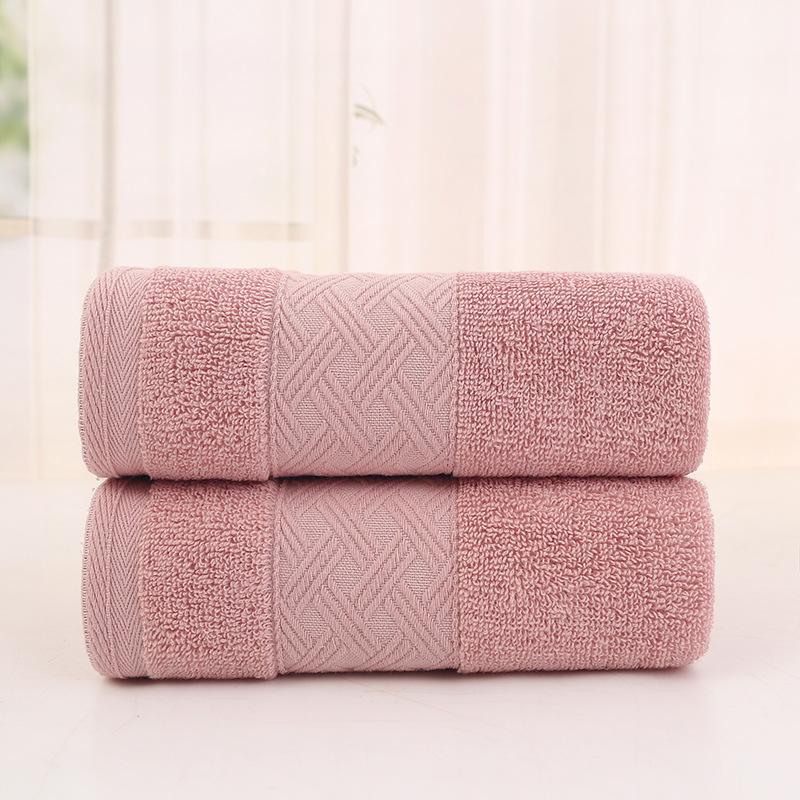 Wholesale cotton towels are soft and absorb water without shedding hair. Household bathing, pure cotton adult face towels.