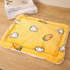 Small Pet Flannel Cage Mat Double Sided Warm Winter Sleeping Cushion Pad for Rabbit Bunny Cat Puppy