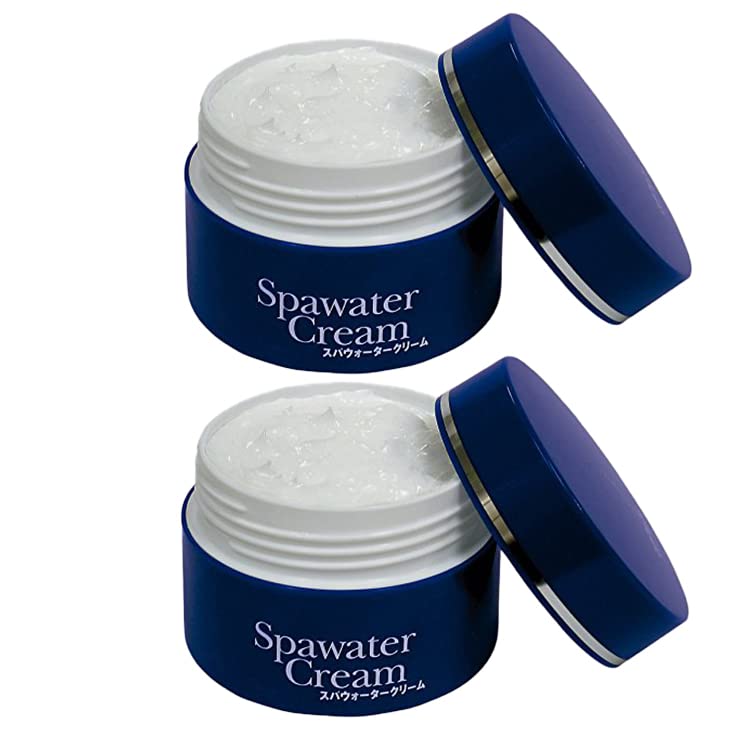 

[Bulk Purchase] Hinoki Charcoal Black Spring Spa Water Cream (80g x 2 pack) / Works as a lotion, serum, emulsion, foundation cream, etc. //