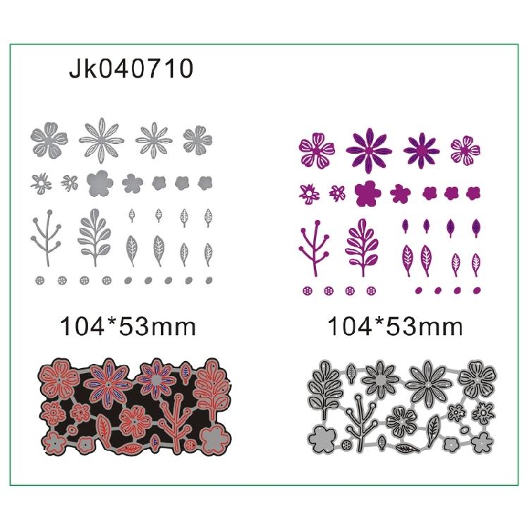 Christmas Light Die Cuts Embossing Stencils Leaf Metal  Cutting Dies Stencils for Album Cards Photo Decorations