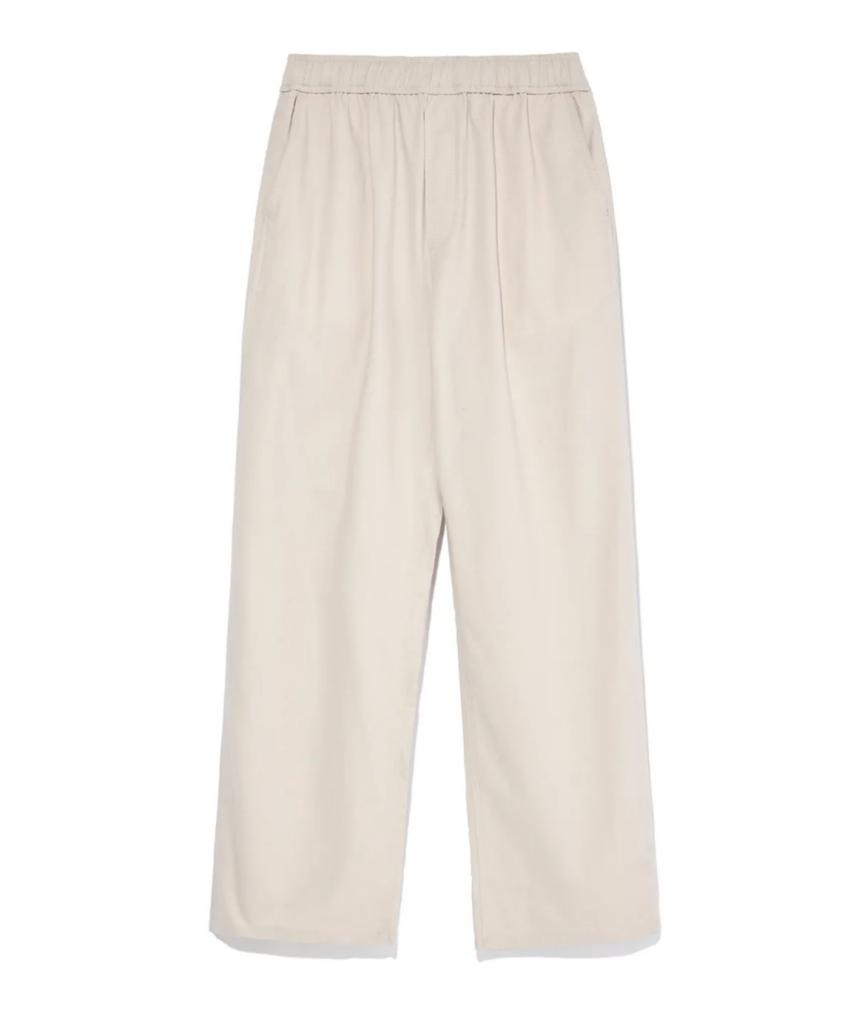 AOTT Linen Elastic Waist Wide Pants - (5 Colors)